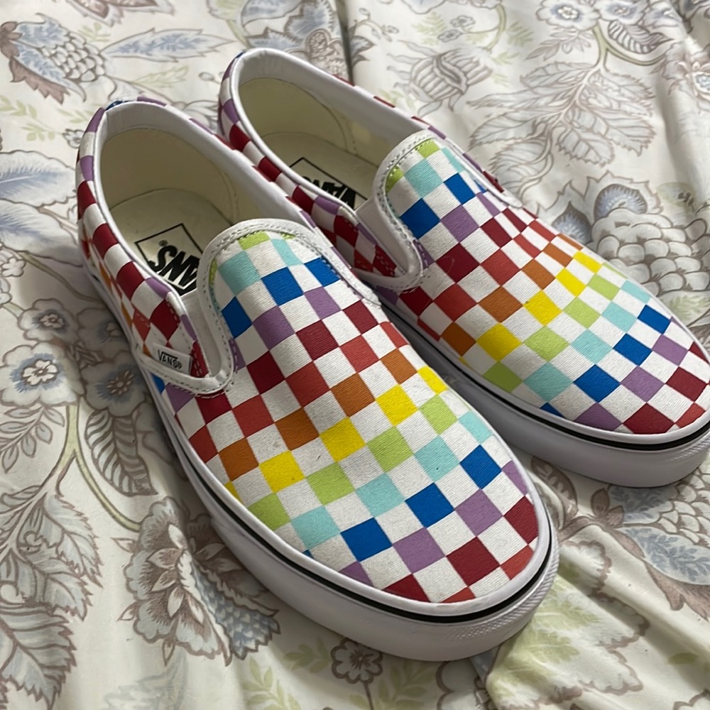 Rainbow Unisex Vans